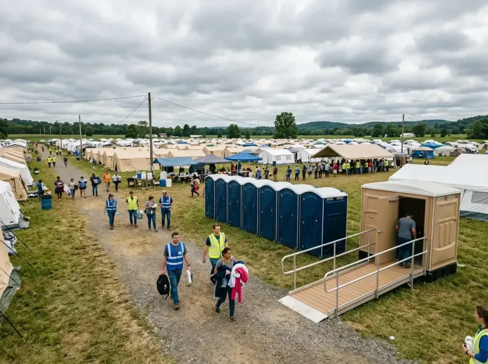 disaster-relief-camp-restrooms-010 — frequently asked questions, Dumpster & Portable Bathrooms Rental in Shelbyville, IN